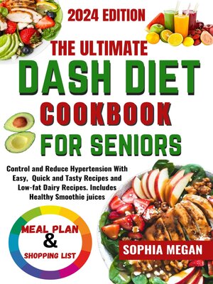 cover image of DASH DIET COOKBOOK FOR SENIORS